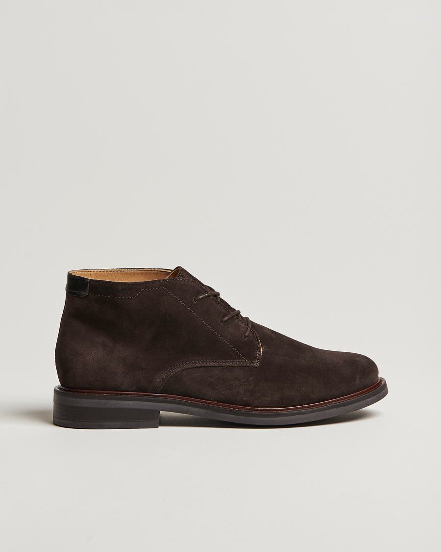 Homme | GANT St Fairkon Chukka Suede Boot Espresso Brown | GANT | St Fairkon Chukka Suede Boot Espresso Brown