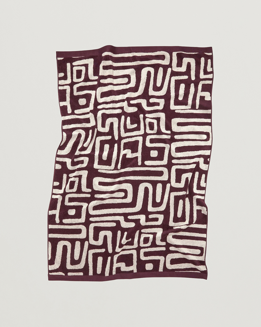 Homme | Maillots De Bain | OAS | Kalahara Towel Brown/Beige