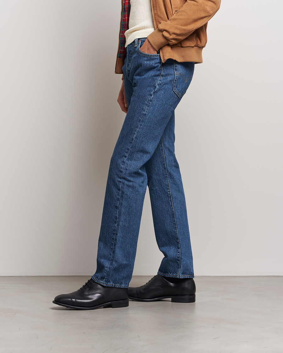 Homme | Sanders Vardy Calf Cap Oxford Black | Sanders | Vardy Calf Cap Oxford Black