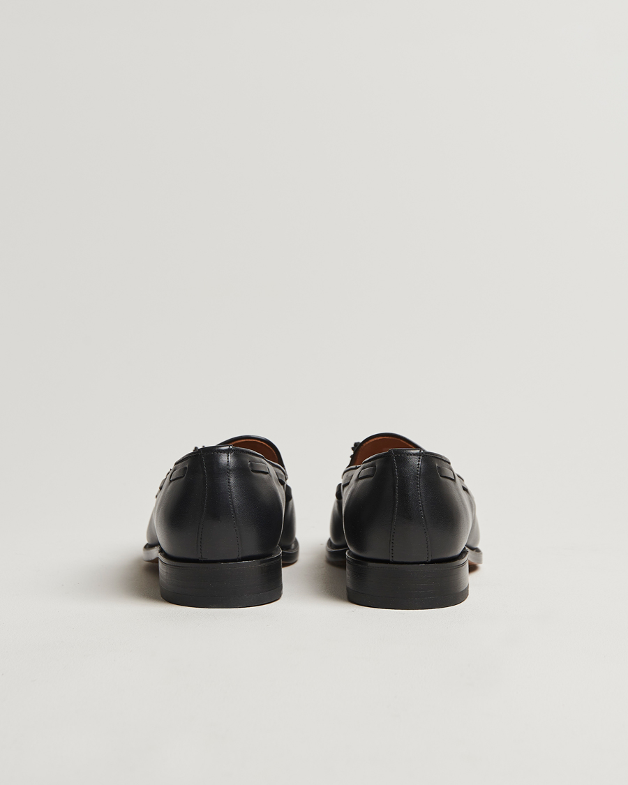 Homme | Sanders Finschley Calf Tassel Loafer Black | Sanders | Finschley Calf Tassel Loafer Black