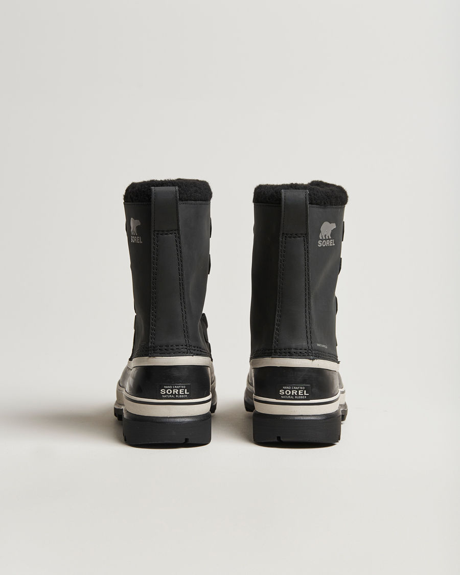 Homme | Bottes | Sorel | Caribou WP Felt Lined Leather Boots Black