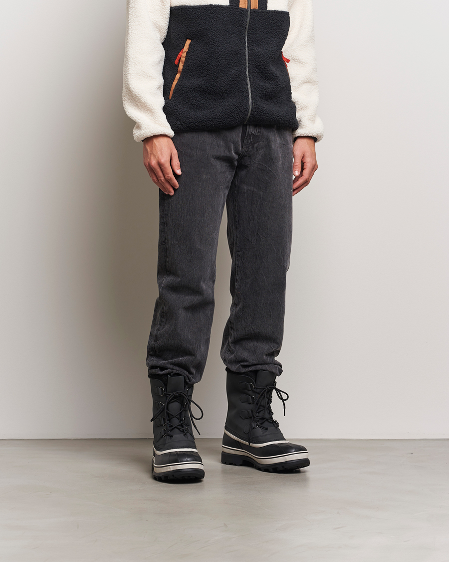 Homme | Bottes | Sorel | Caribou WP Felt Lined Leather Boots Black