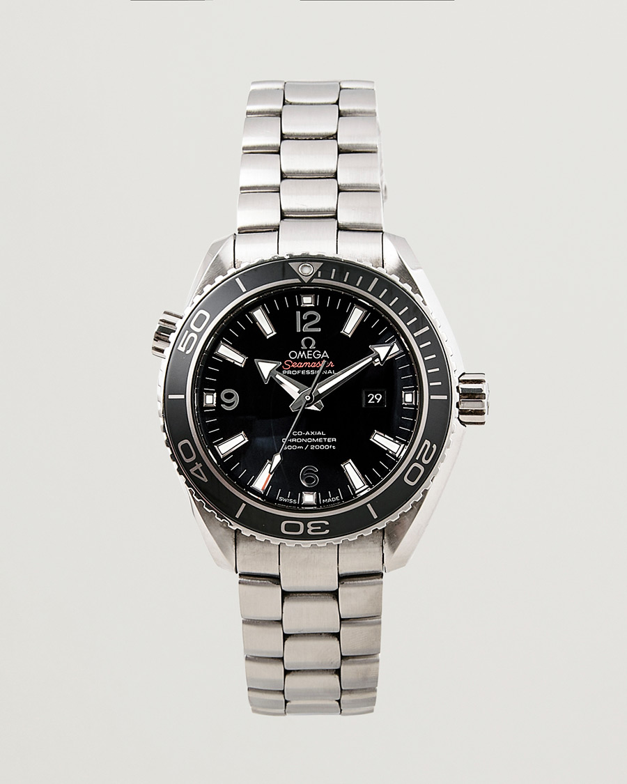 Homme | Omega Pre-Owned Seamaster PO 2323.0382.0010.01 Steel Black Silver | Omega Pre-Owned | Seamaster PO 2323.0382.0010.01 Steel Black Silver