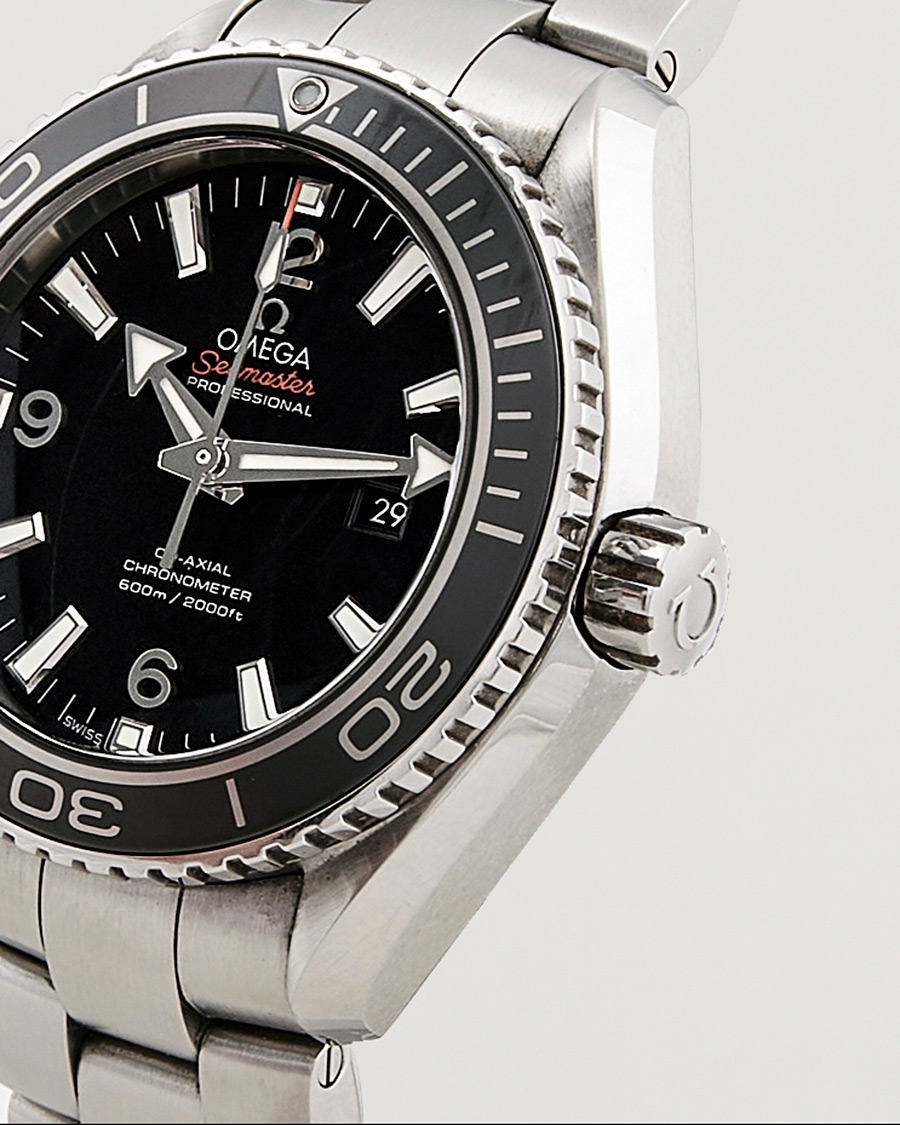 Homme | Omega Pre-Owned Seamaster PO 2323.0382.0010.01 Steel Black Silver | Omega Pre-Owned | Seamaster PO 2323.0382.0010.01 Steel Black Silver