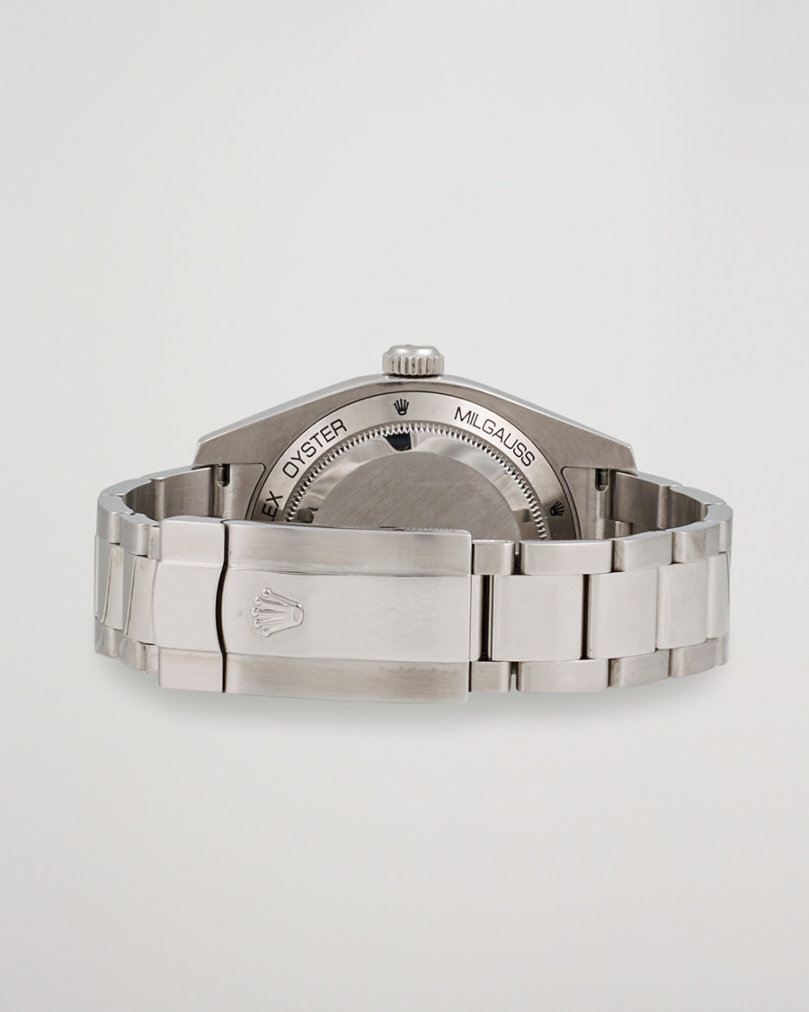 Homme | Rolex Pre-Owned Milgauss 116400GV Silver | Rolex Pre-Owned | Milgauss 116400GV Silver