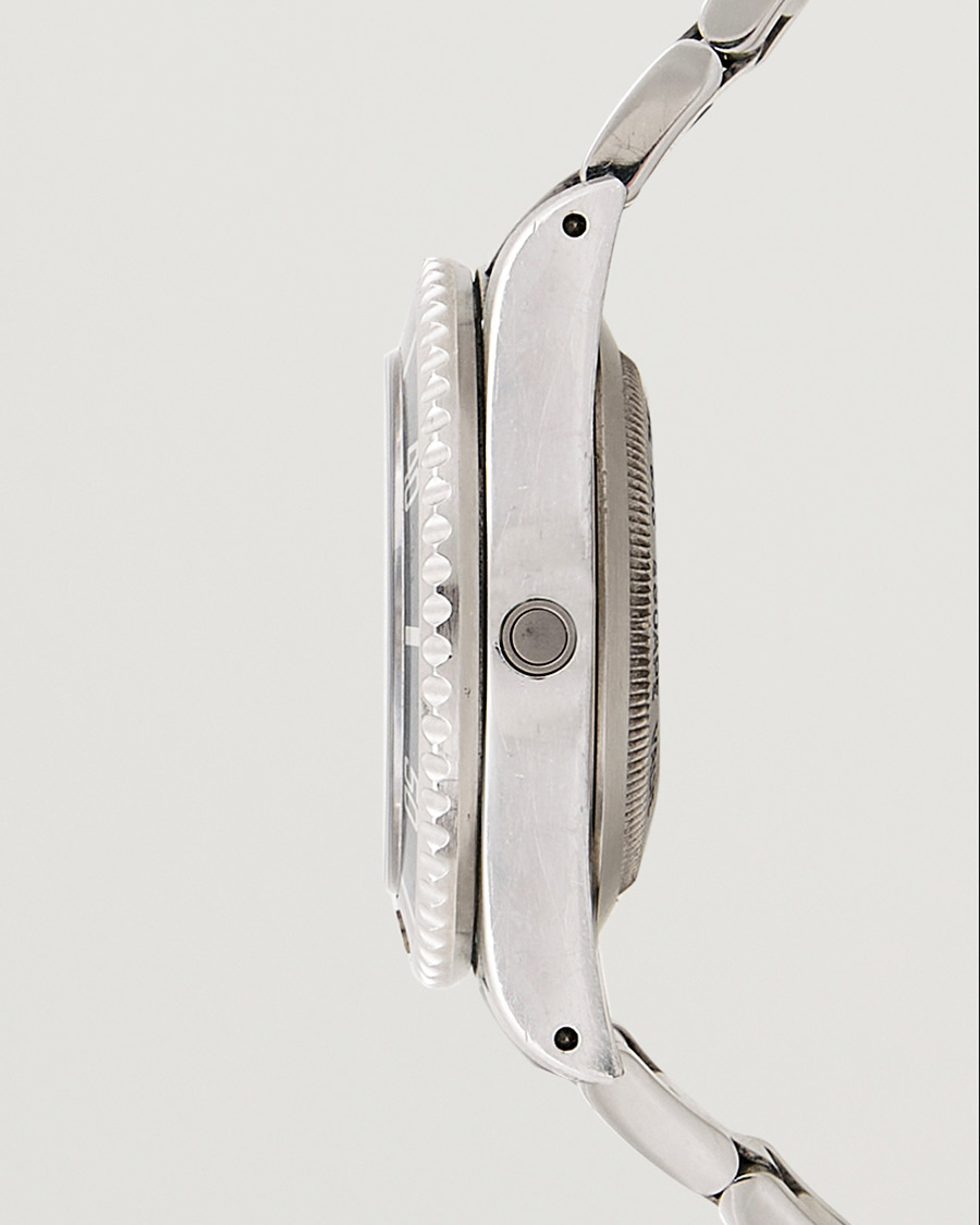 Homme | Rolex Pre-Owned Sea Dweller 16600 Oyster Perpetual Steel Black Silver | Rolex Pre-Owned | Sea Dweller 16600 Oyster Perpetual Steel Black Silver