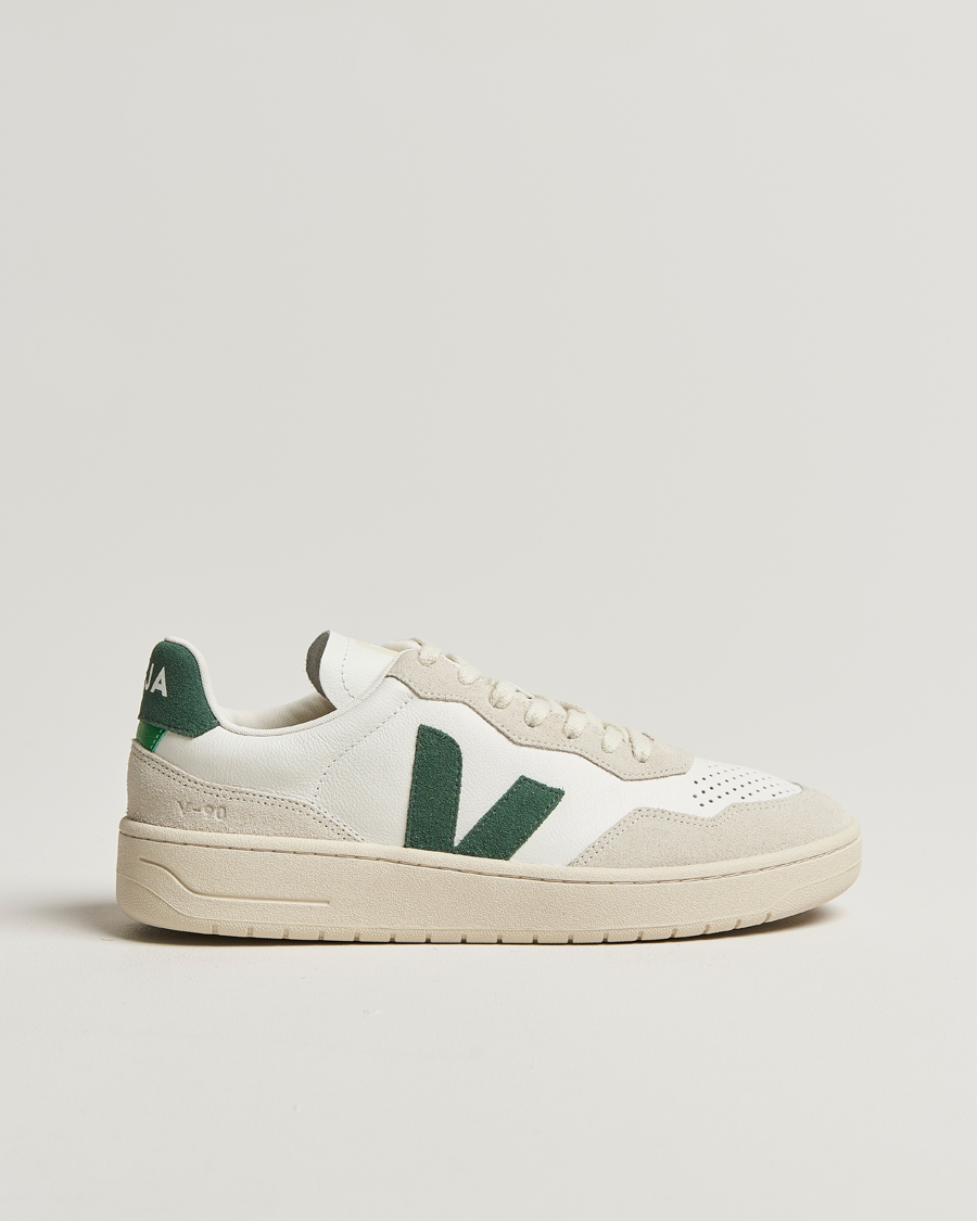 Homme | Baskets | Veja | V-90 Sneaker White/Cyprus