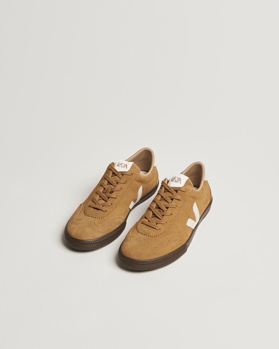Homme | Veja Volley Suede Sneaker Tent Natural Eagle | Veja | Volley Suede Sneaker Tent Natural Eagle