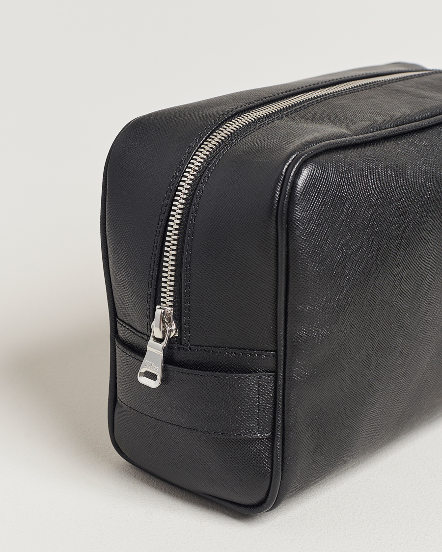 Homme | Oscar Jacobson Grooming Leather Case Black | Oscar Jacobson | Grooming Leather Case Black