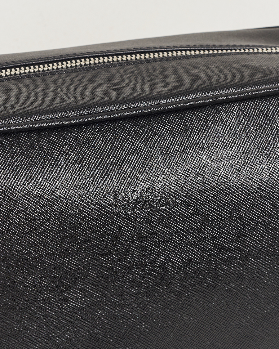 Homme | Oscar Jacobson Grooming Leather Case Black | Oscar Jacobson | Grooming Leather Case Black