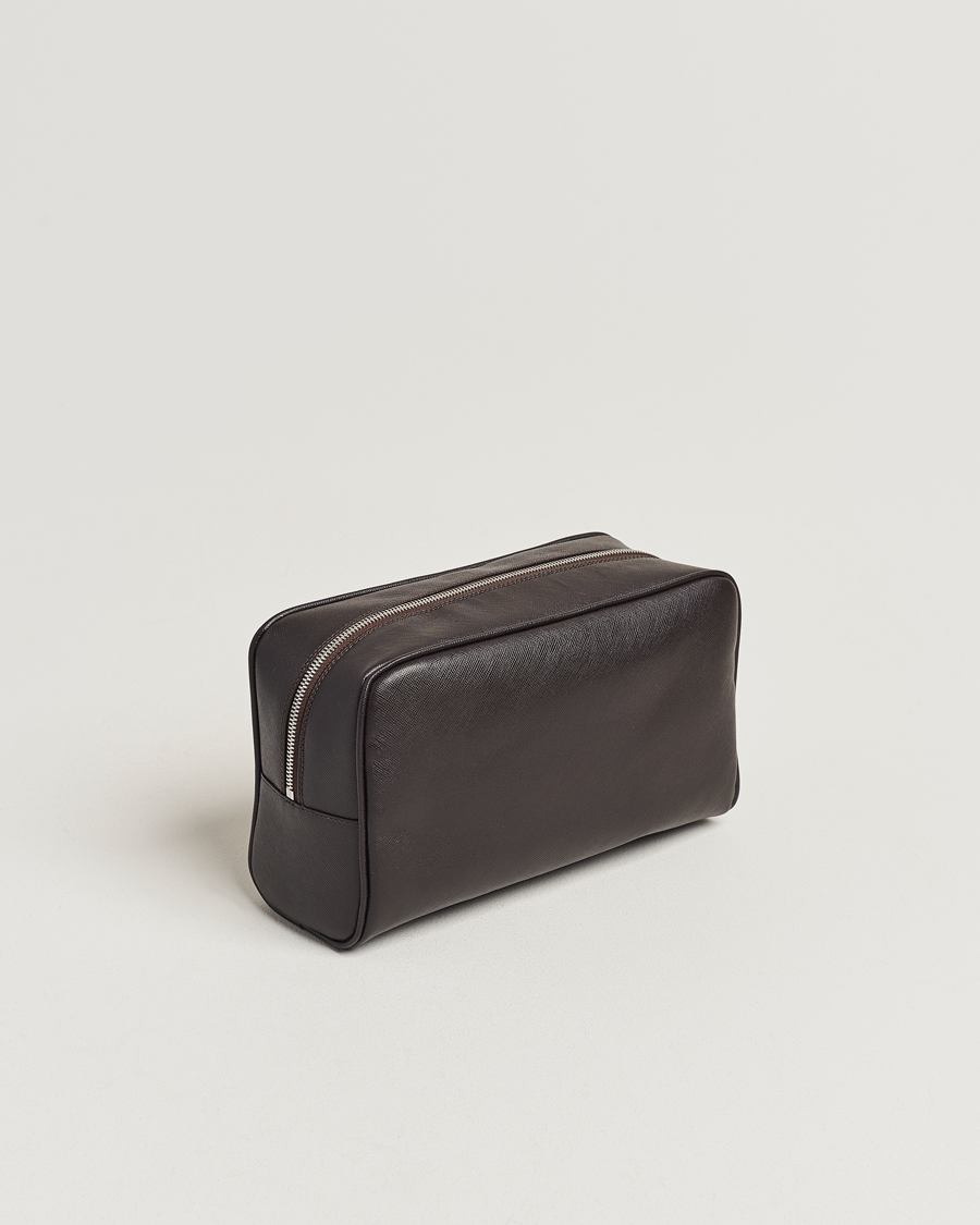 Homme |  | Oscar Jacobson | Grooming Leather Case Forastero Brown