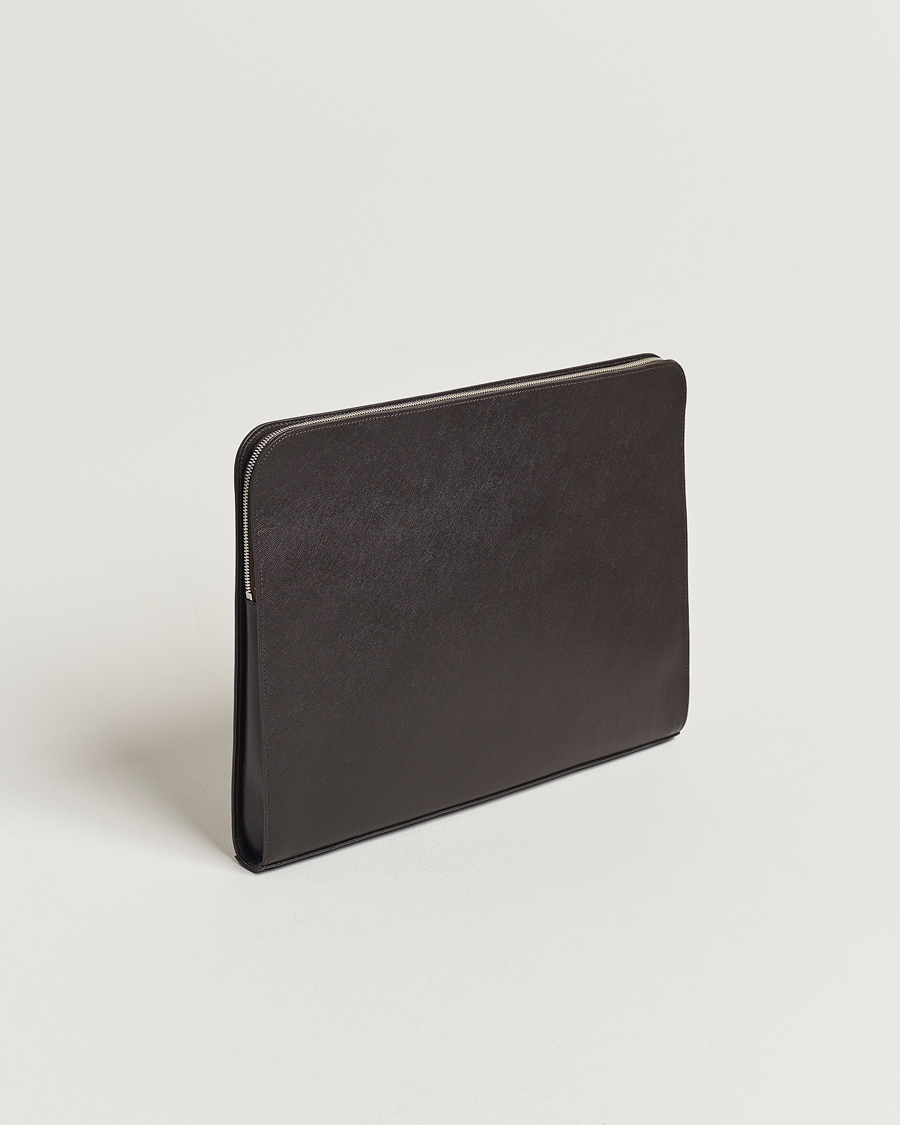 Homme | Oscar Jacobson Laptop Leather Holder Forastero Brown | Oscar Jacobson | Laptop Leather Holder Forastero Brown