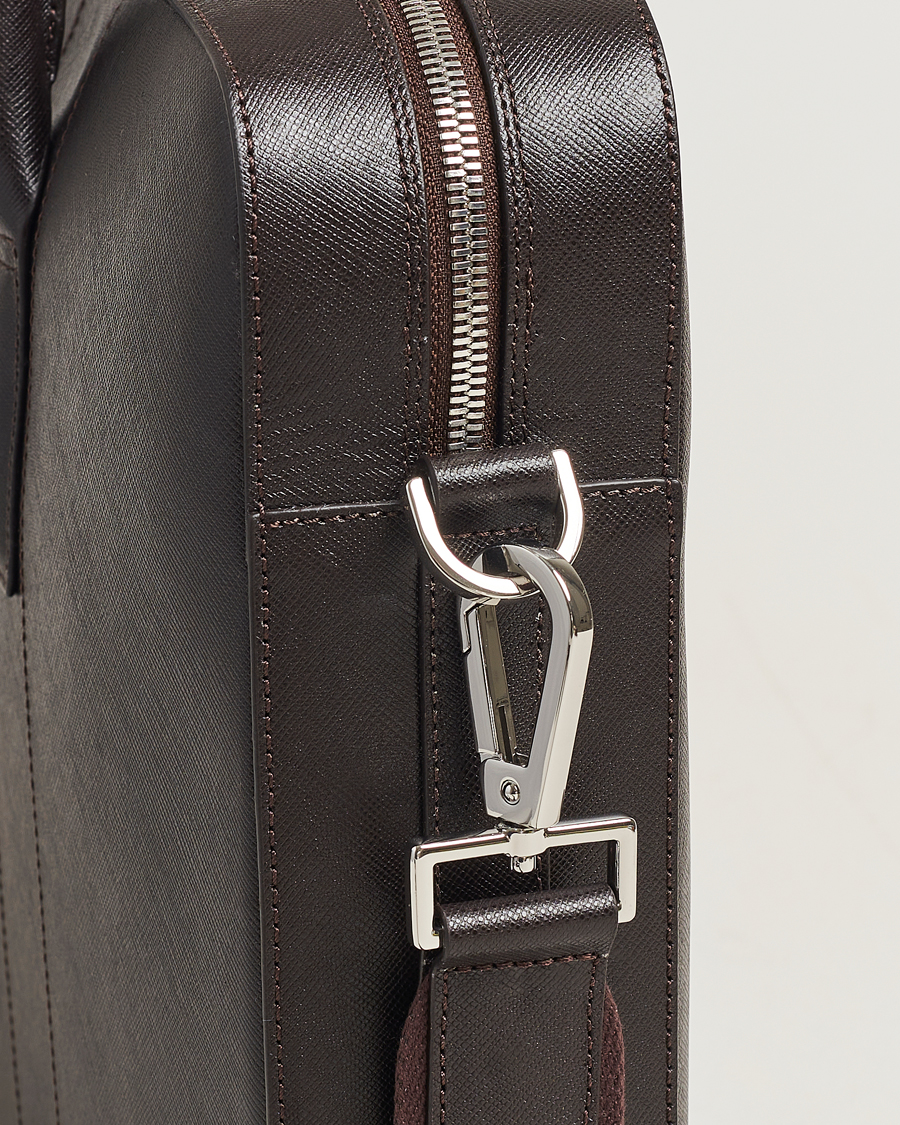 Homme | Oscar Jacobson Leather Briefcase Forastero Brown | Oscar Jacobson | Leather Briefcase Forastero Brown