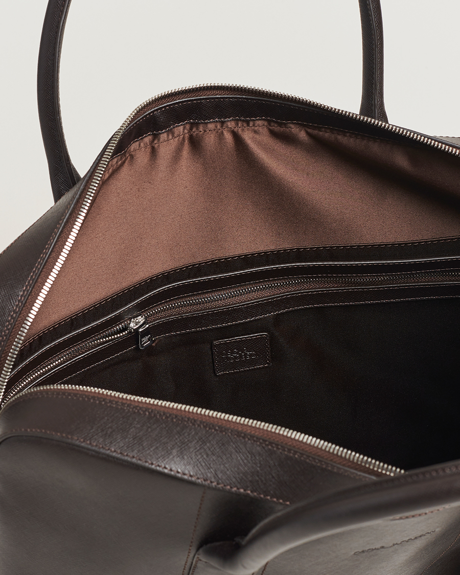 Homme | Oscar Jacobson Leather Briefcase Forastero Brown | Oscar Jacobson | Leather Briefcase Forastero Brown