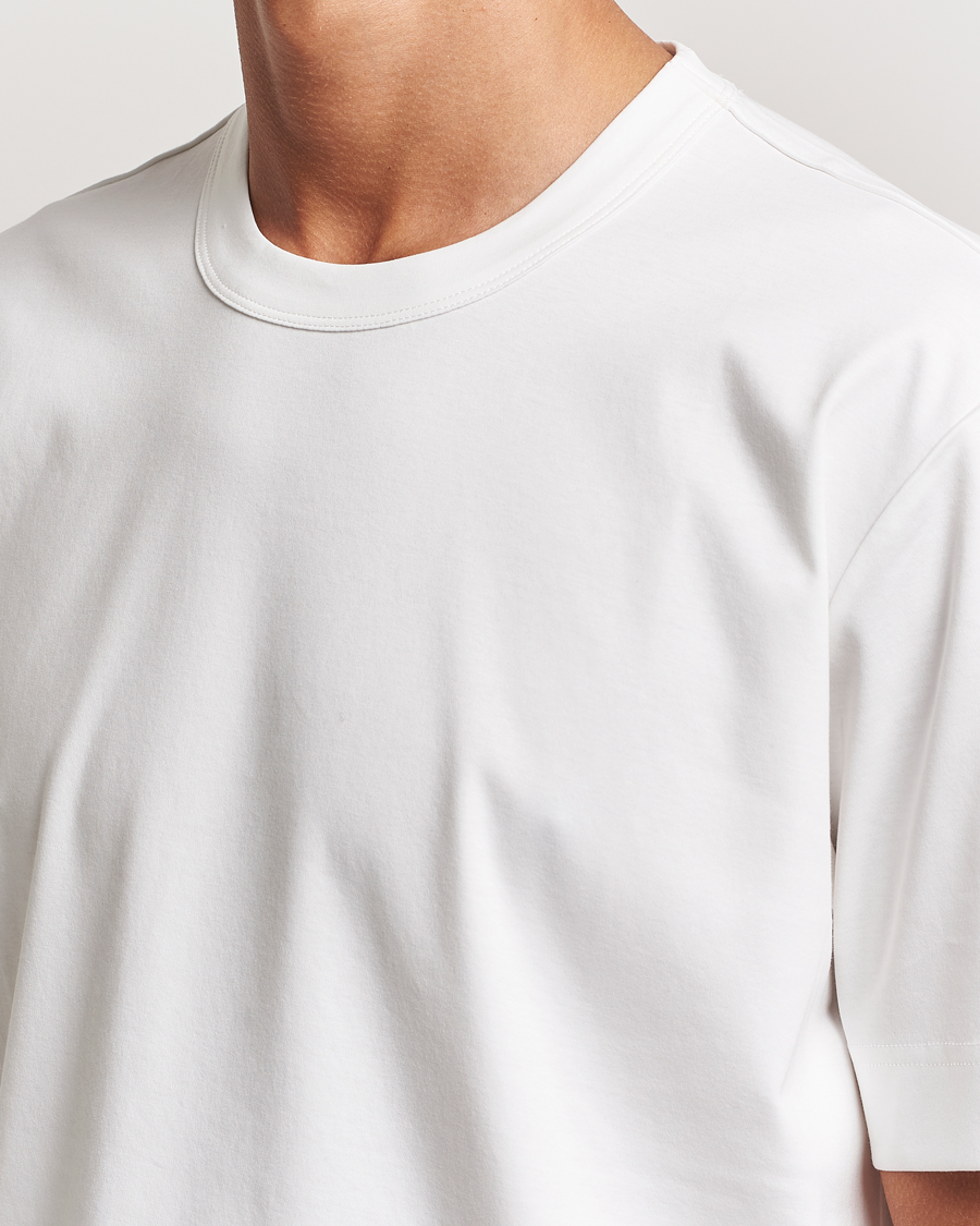 Homme | T-shirts | NN07 | Pedro Mercerized Crew Neck T-Shirt Cream
