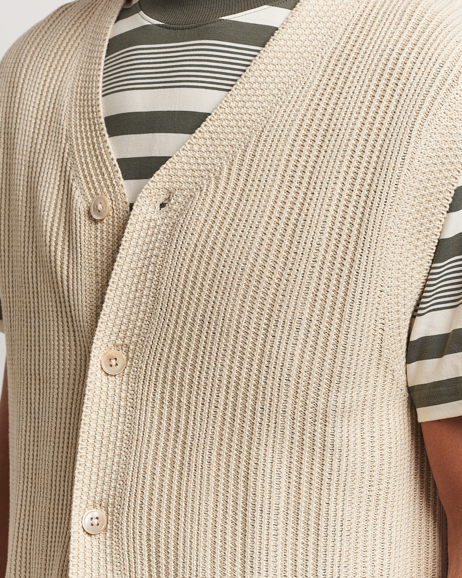 Homme | Pulls Et Tricots | NN07 | Reece Knitted Vest Ecru