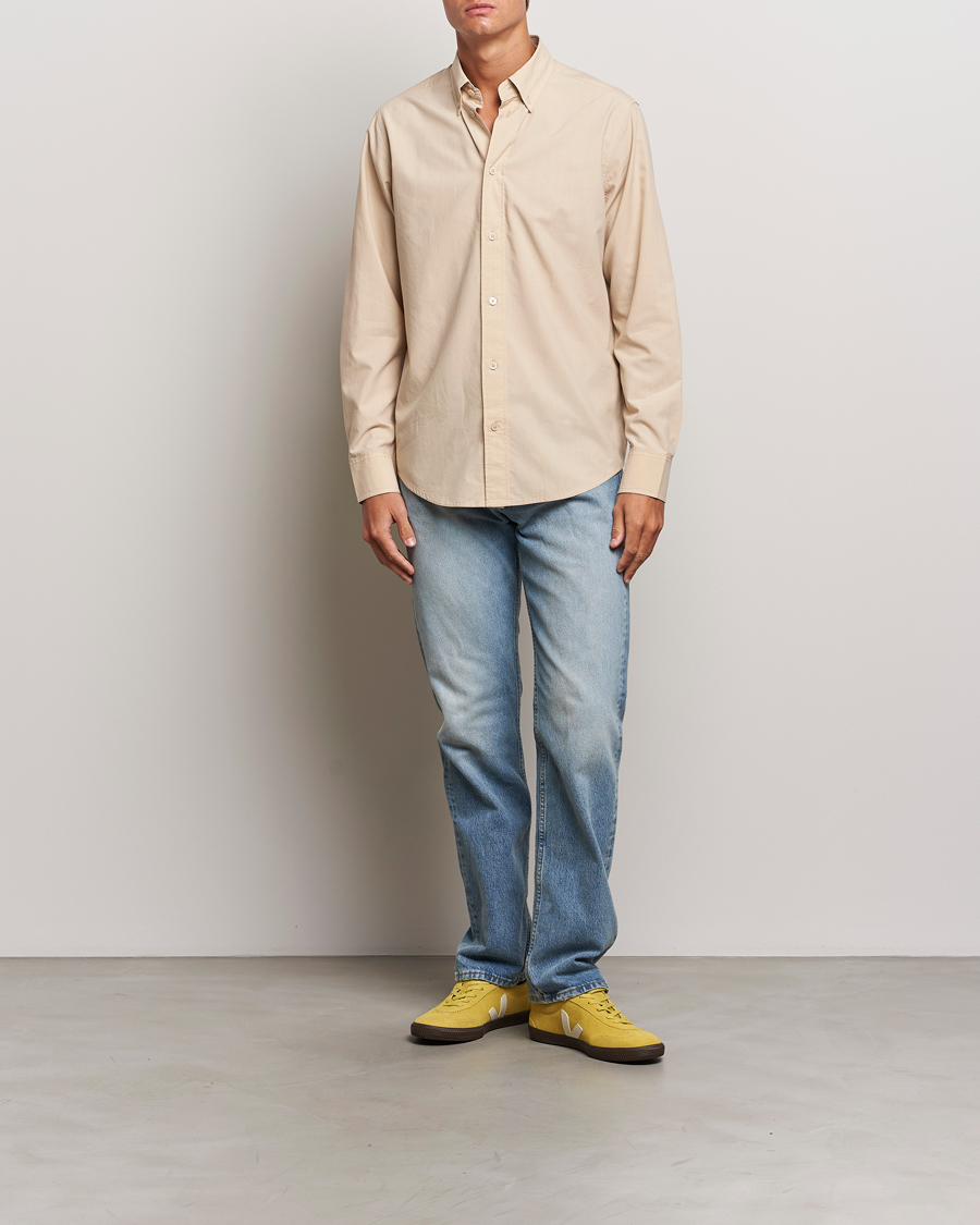 Homme | Chemises | NN07 | Colby Lyocell/Cotton Button Down Shirt White Peppar