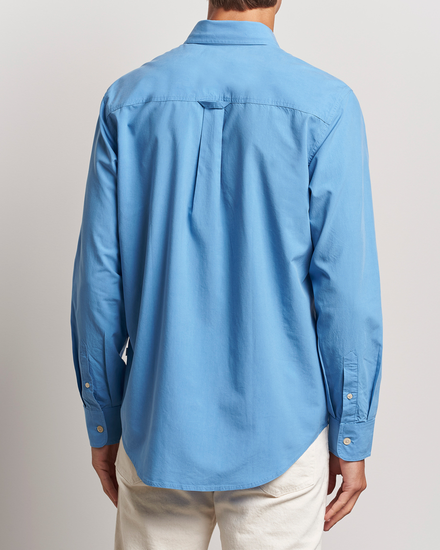 Homme | Chemises | NN07 | Colby Lyocell/Cotton Button Down Shirt Blue Jasper