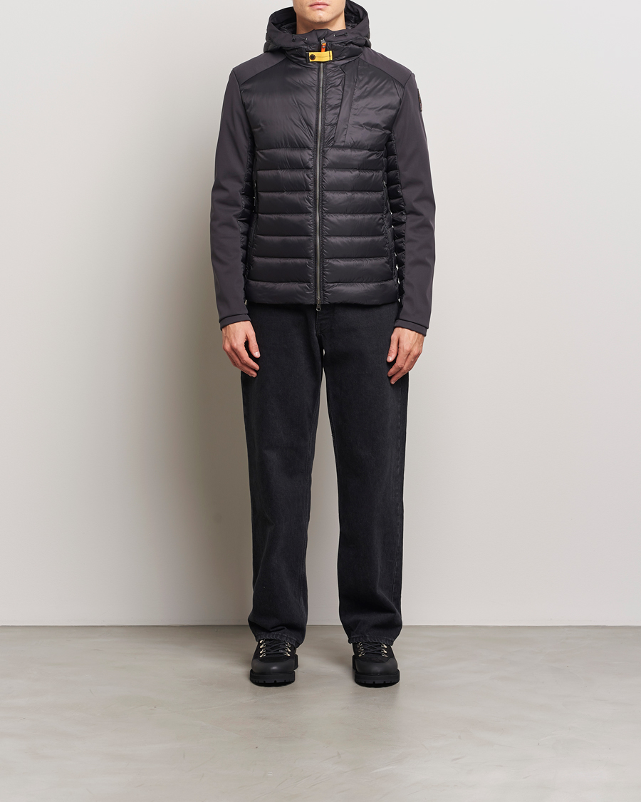 Homme | Manteaux Et Vestes | Parajumpers | Kinari Hybrid Hooded Jacket Black