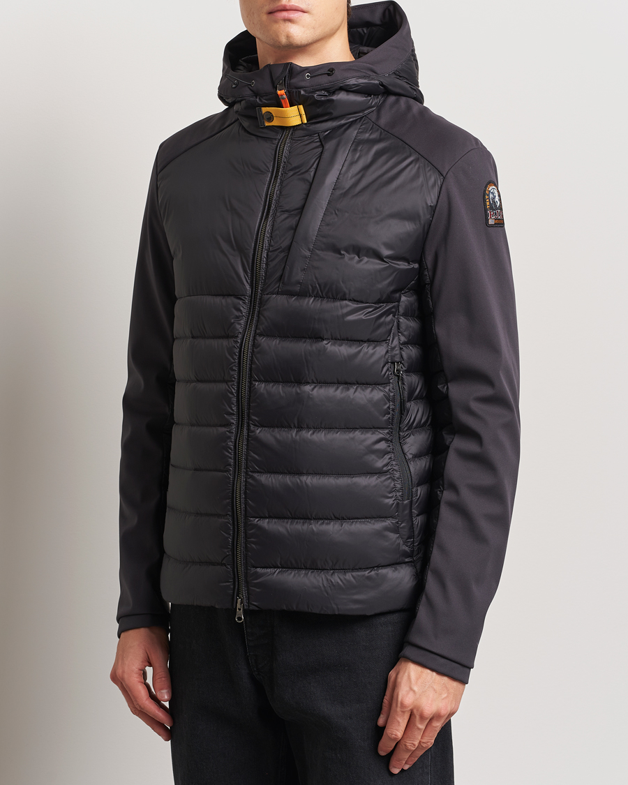 Homme | Manteaux Et Vestes | Parajumpers | Kinari Hybrid Hooded Jacket Black