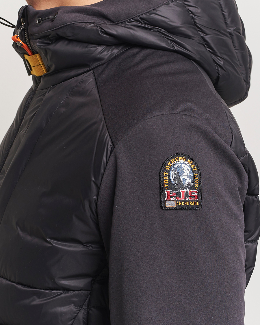 Homme | Manteaux Et Vestes | Parajumpers | Kinari Hybrid Hooded Jacket Black