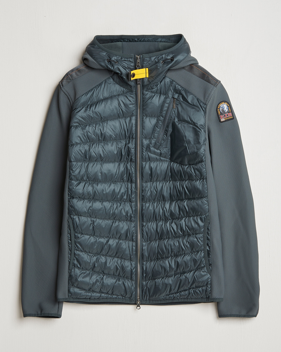 Homme | Manteaux Et Vestes | Parajumpers | Nolan Hybrid Hooded Jacket Green Gables