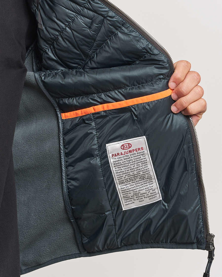 Homme | Manteaux Et Vestes | Parajumpers | Nolan Hybrid Hooded Jacket Green Gables