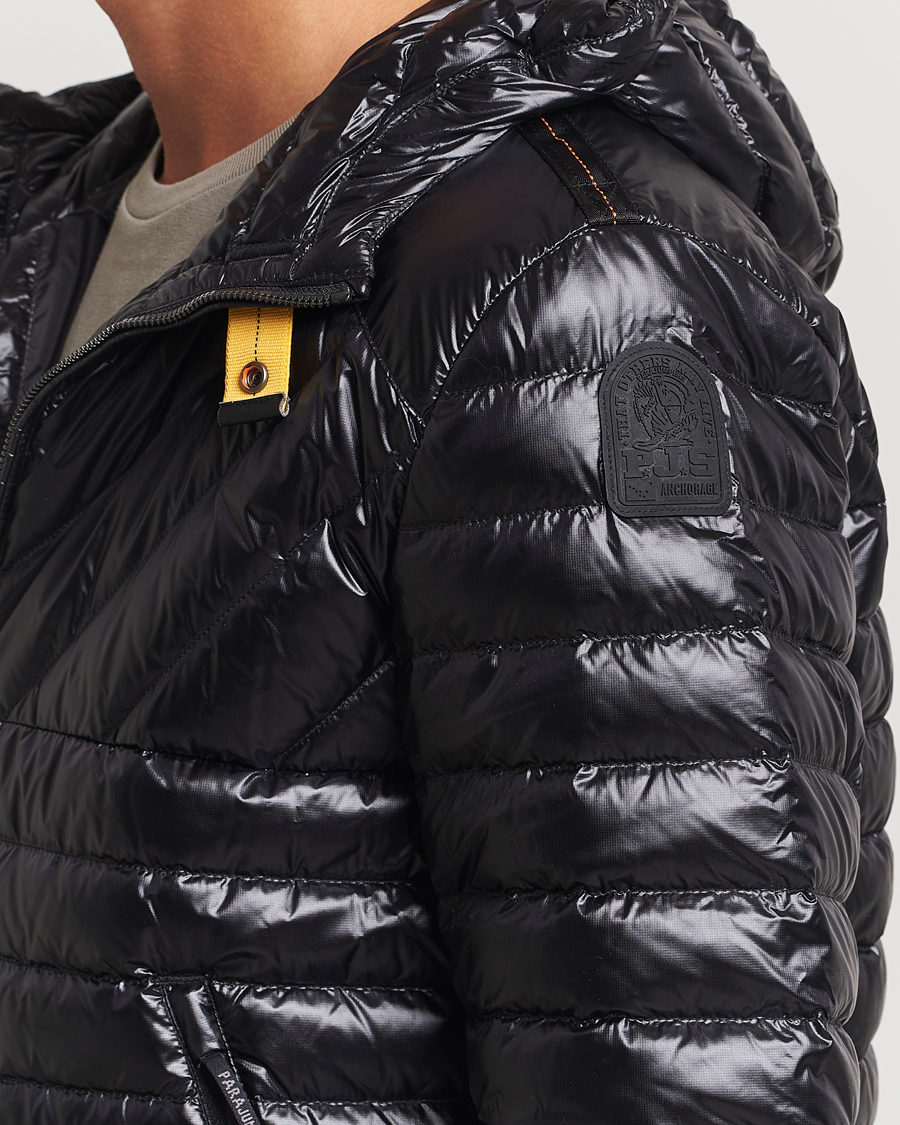 Homme | Manteaux Et Vestes | Parajumpers | Miroku Techno Puffer Hodded Jacket Black