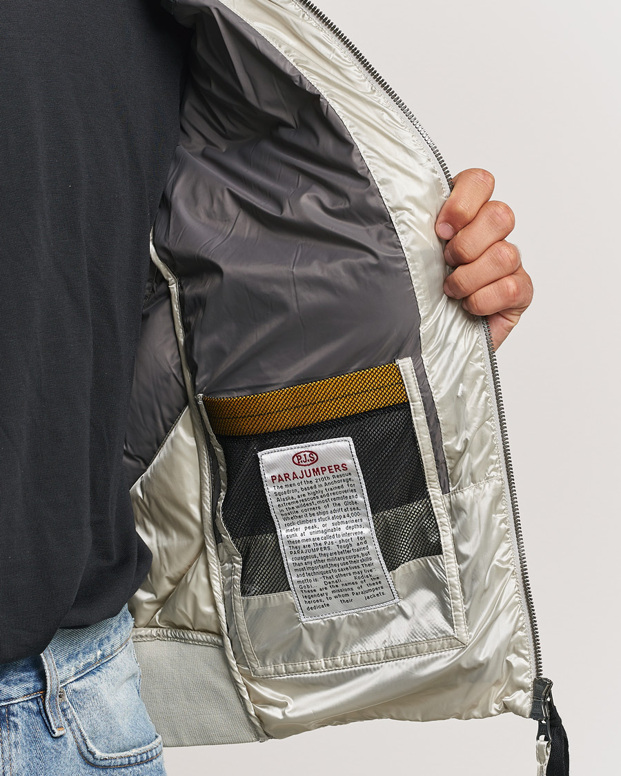 Homme | Manteaux Et Vestes | Parajumpers | Pharrell Sheen High Gloss Jacket Pelican