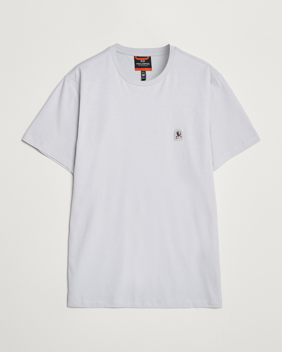 Homme | T-shirts | Parajumpers | Basic Patch T-Shirt Lunar Rock