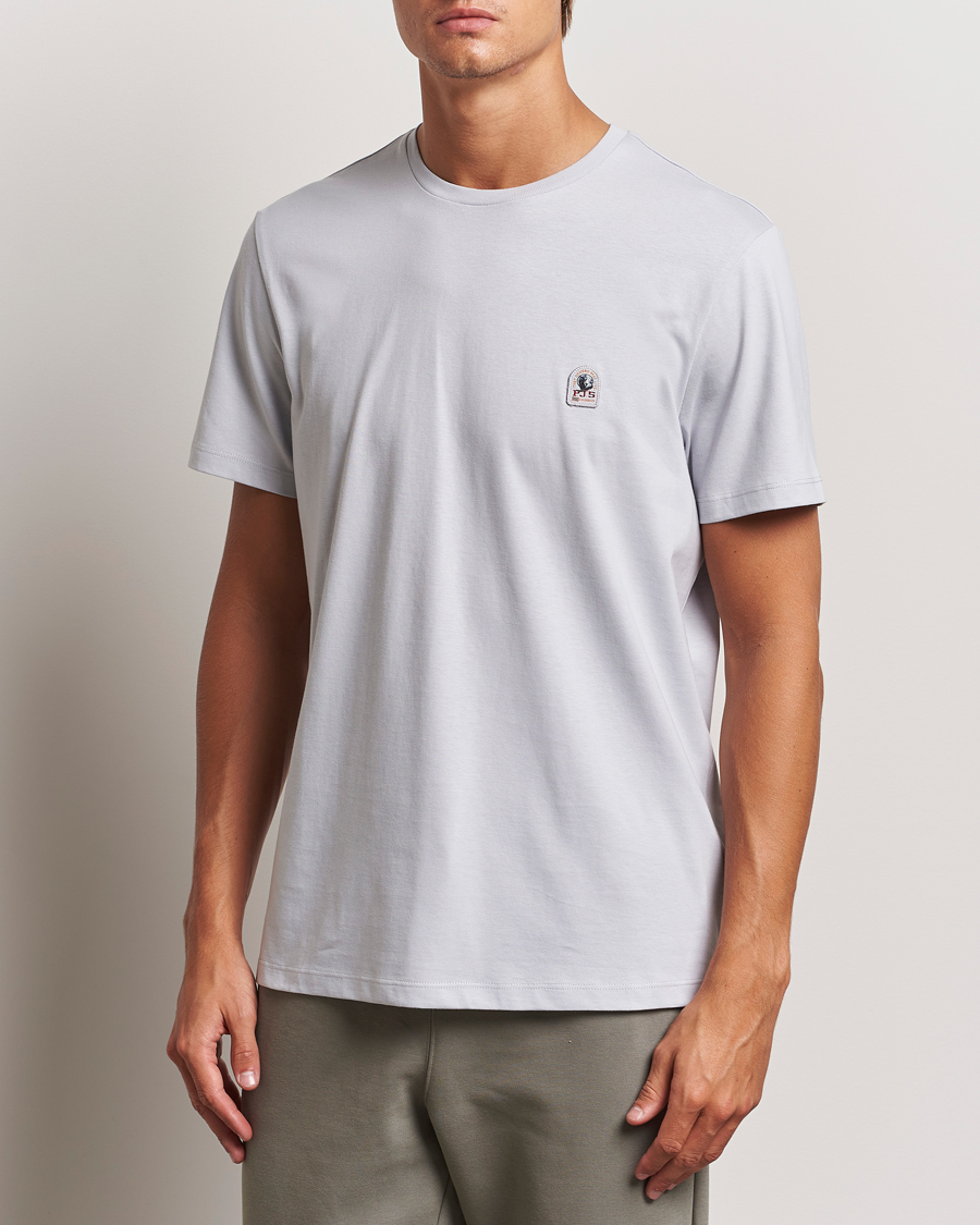 Homme | T-shirts | Parajumpers | Basic Patch T-Shirt Lunar Rock