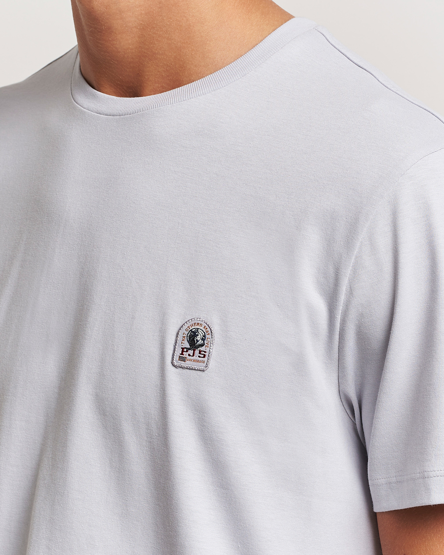 Homme | T-shirts | Parajumpers | Basic Patch T-Shirt Lunar Rock