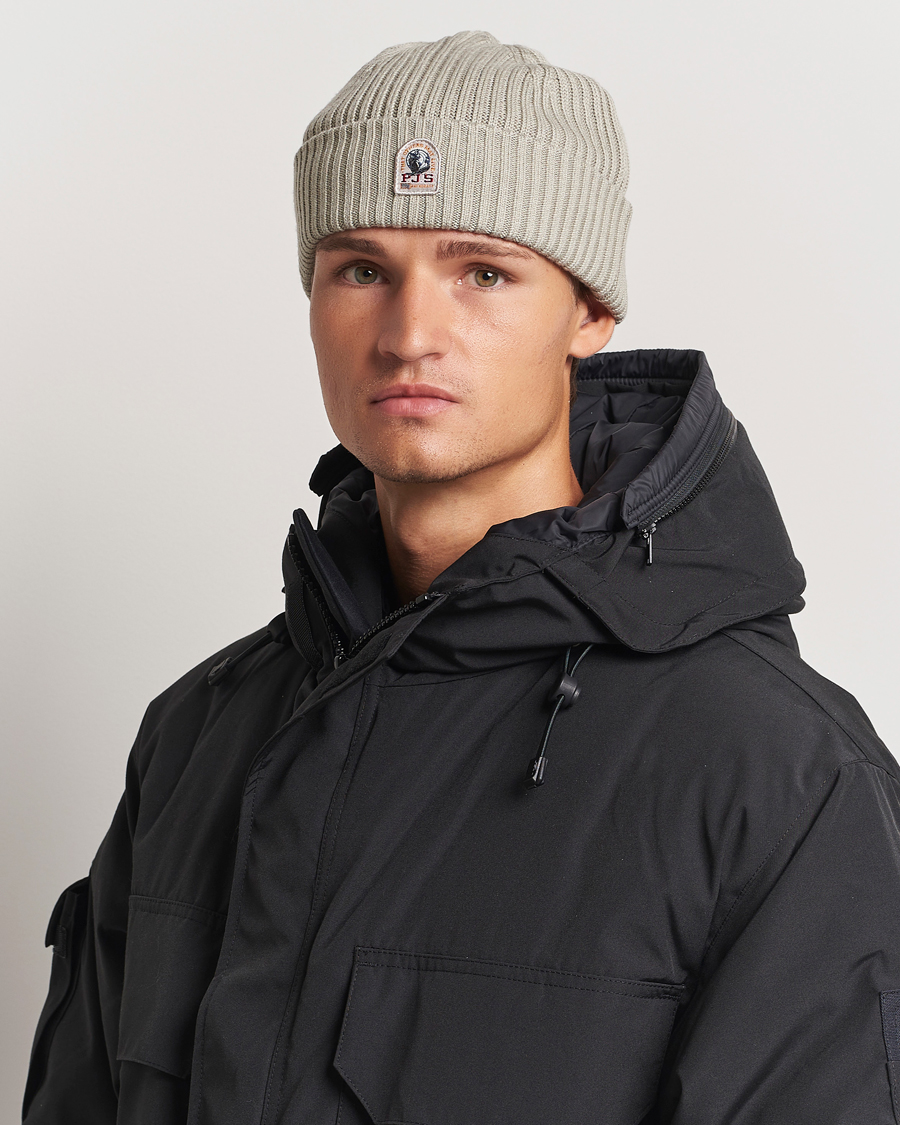 Homme | Parajumpers Ribbed Hat Pelican | Parajumpers | Ribbed Hat Pelican