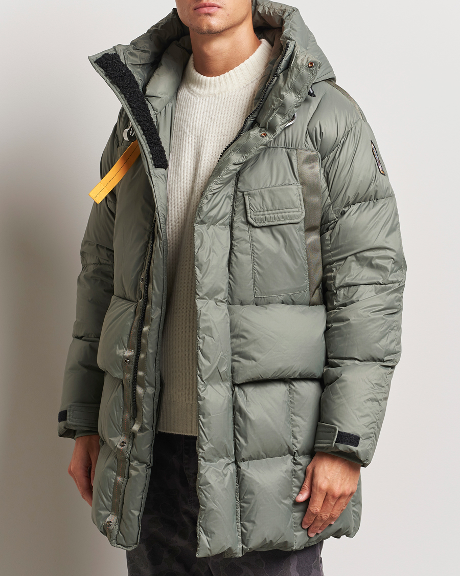 Homme | Manteaux Et Vestes | Parajumpers | Bold Ripstop Polar Puffer Parka Thyme Green