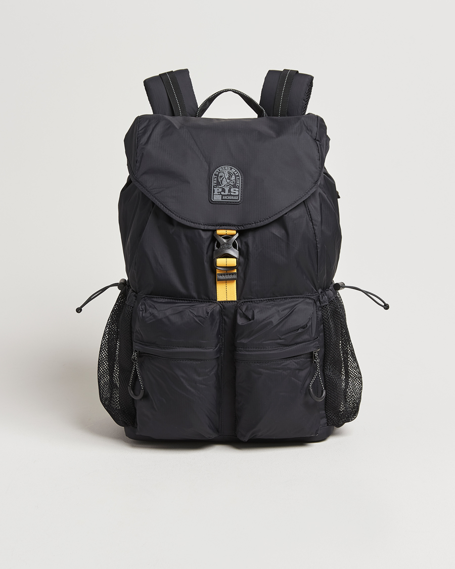 Homme | Parajumpers Mitchel Nylon Ripstop Backpack Black | Parajumpers | Mitchel Nylon Ripstop Backpack Black