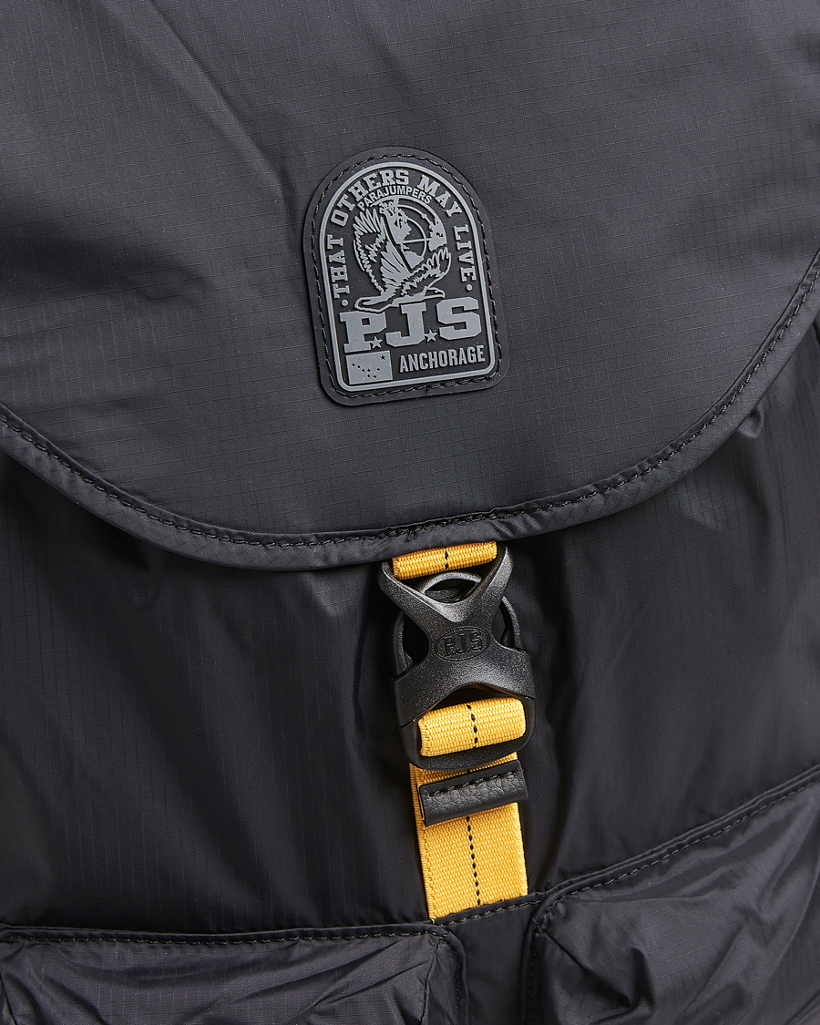 Homme | Parajumpers Mitchel Nylon Ripstop Backpack Black | Parajumpers | Mitchel Nylon Ripstop Backpack Black