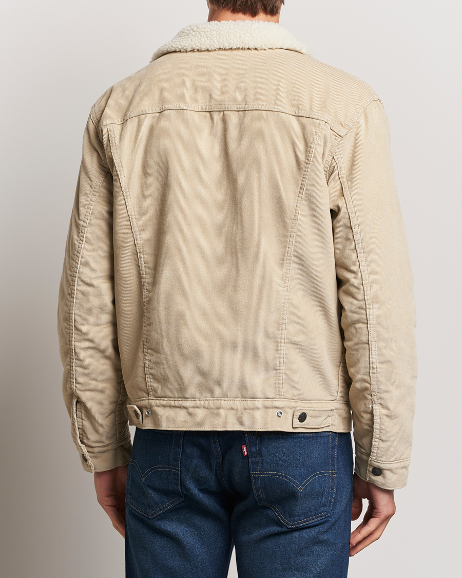 Homme | Manteaux Et Vestes | Levi's | Type III Sherpa Trucker Fields Of Rye Cord