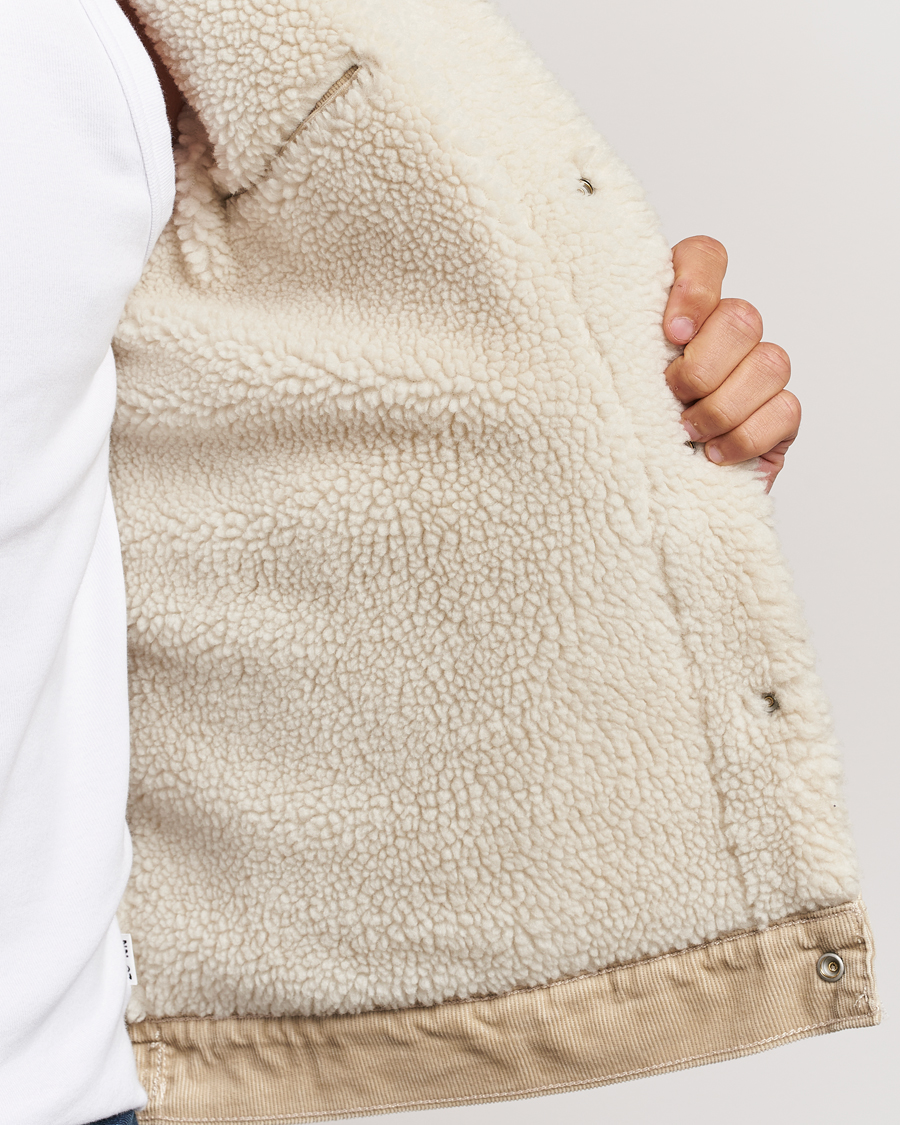 Homme | Manteaux Et Vestes | Levi's | Type III Sherpa Trucker Fields Of Rye Cord