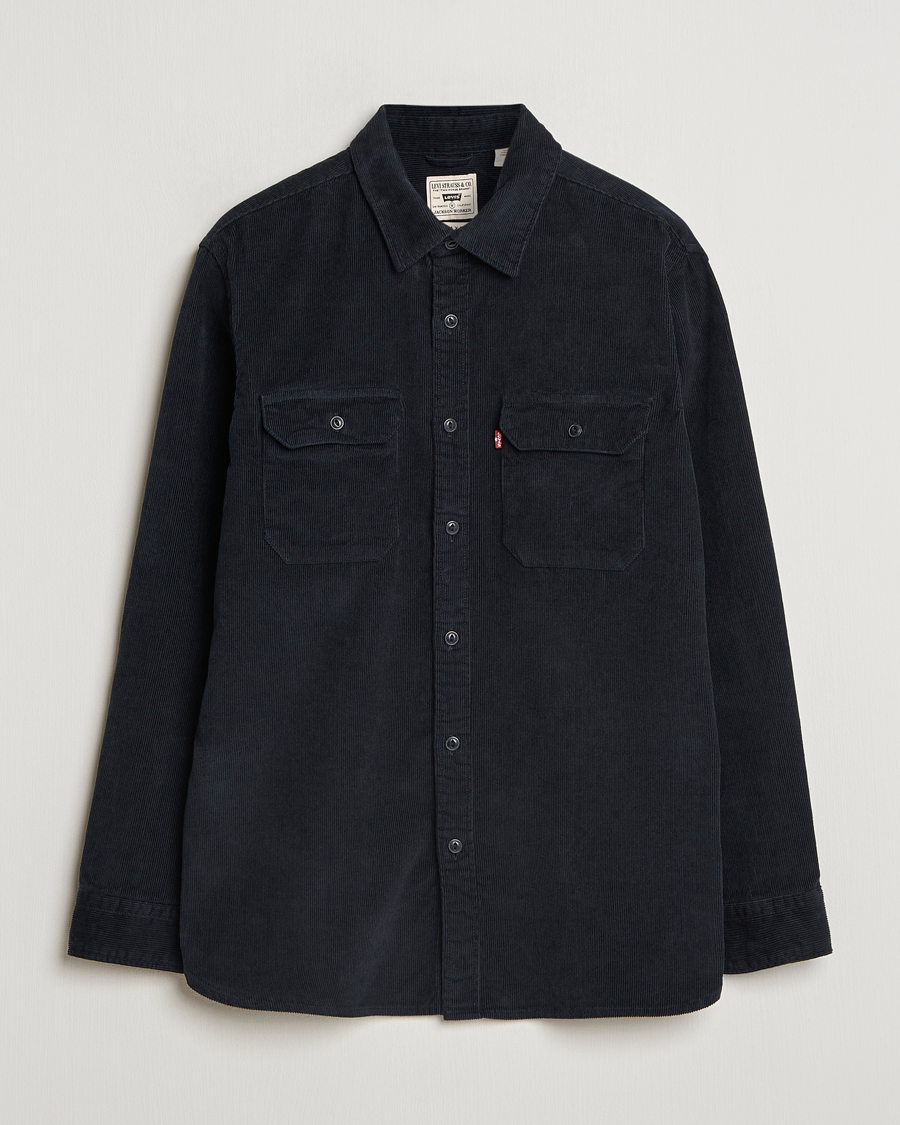 Homme | Chemises | Levi's | Jackson Corduroy Worker Shirt Jet Black