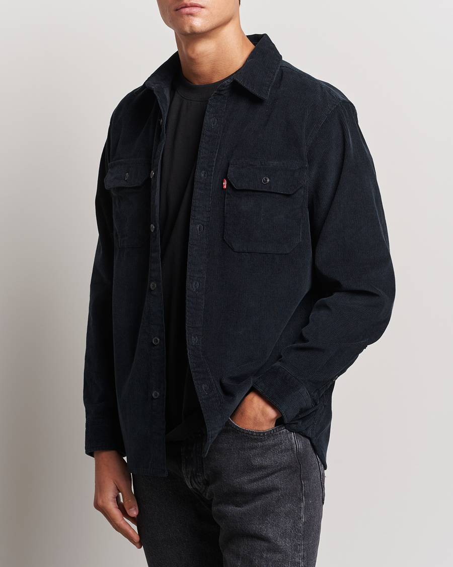 Homme | Chemises | Levi's | Jackson Corduroy Worker Shirt Jet Black