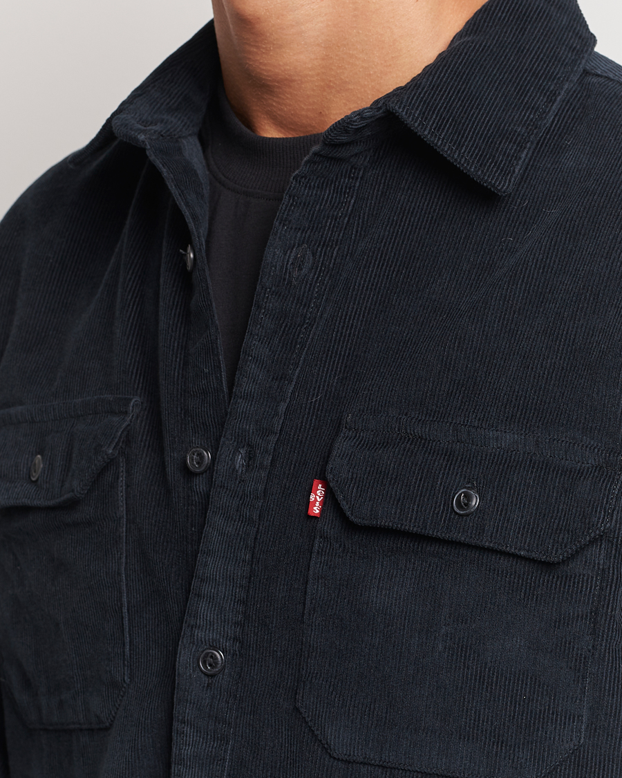 Homme | Chemises | Levi's | Jackson Corduroy Worker Shirt Jet Black