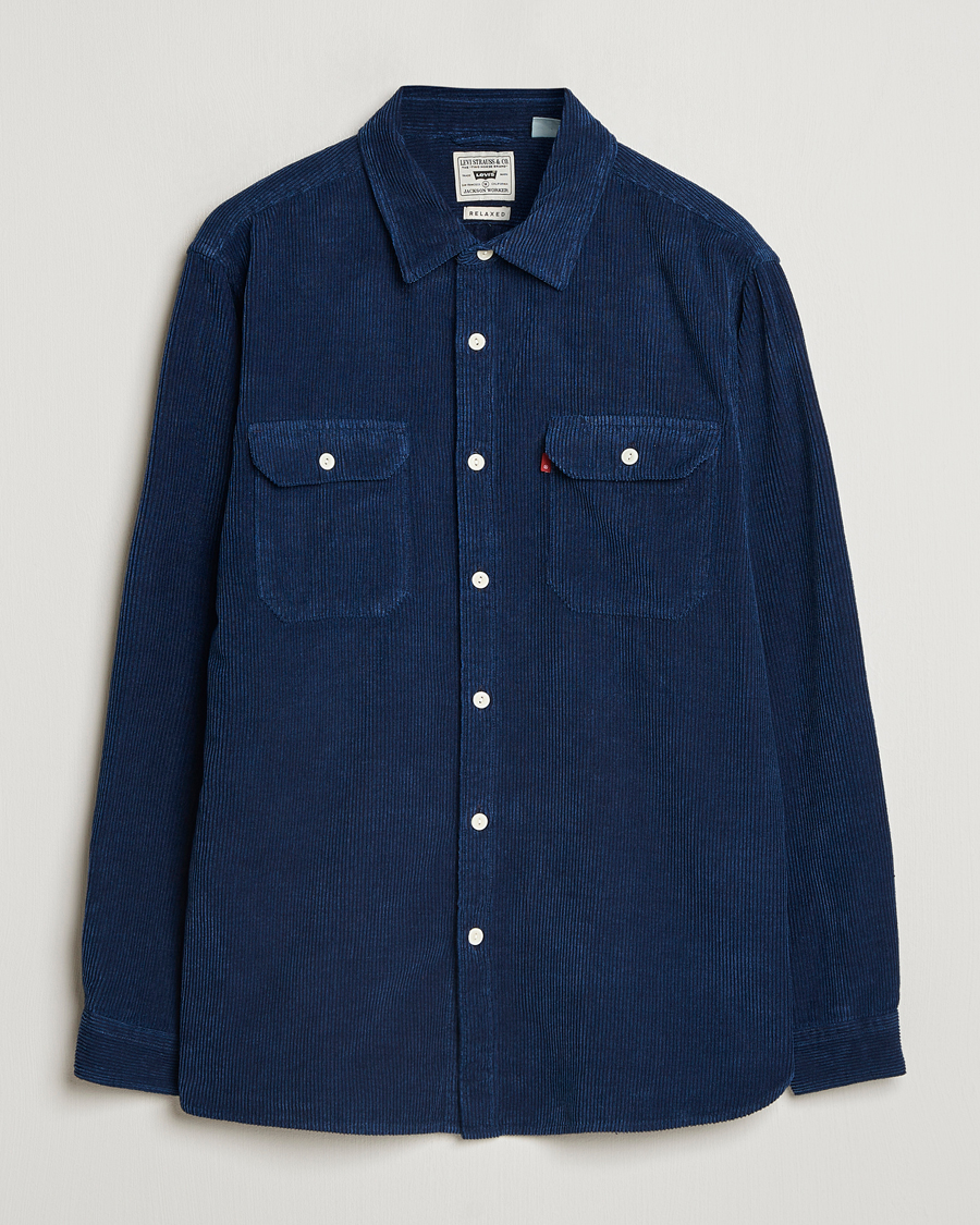 Homme | Chemises | Levi's | Jackson Corduroy Worker Shirt Enzo Vintage Indigo
