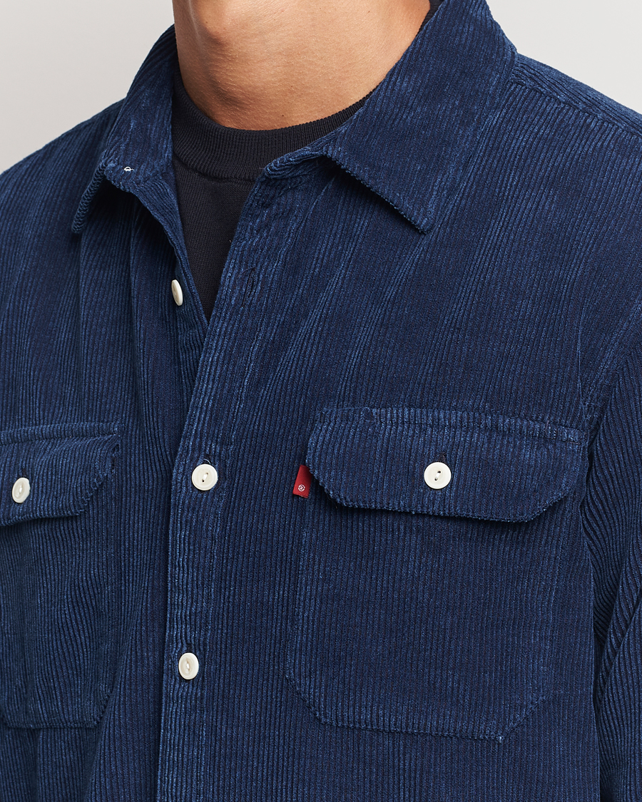 Homme | Chemises | Levi's | Jackson Corduroy Worker Shirt Enzo Vintage Indigo