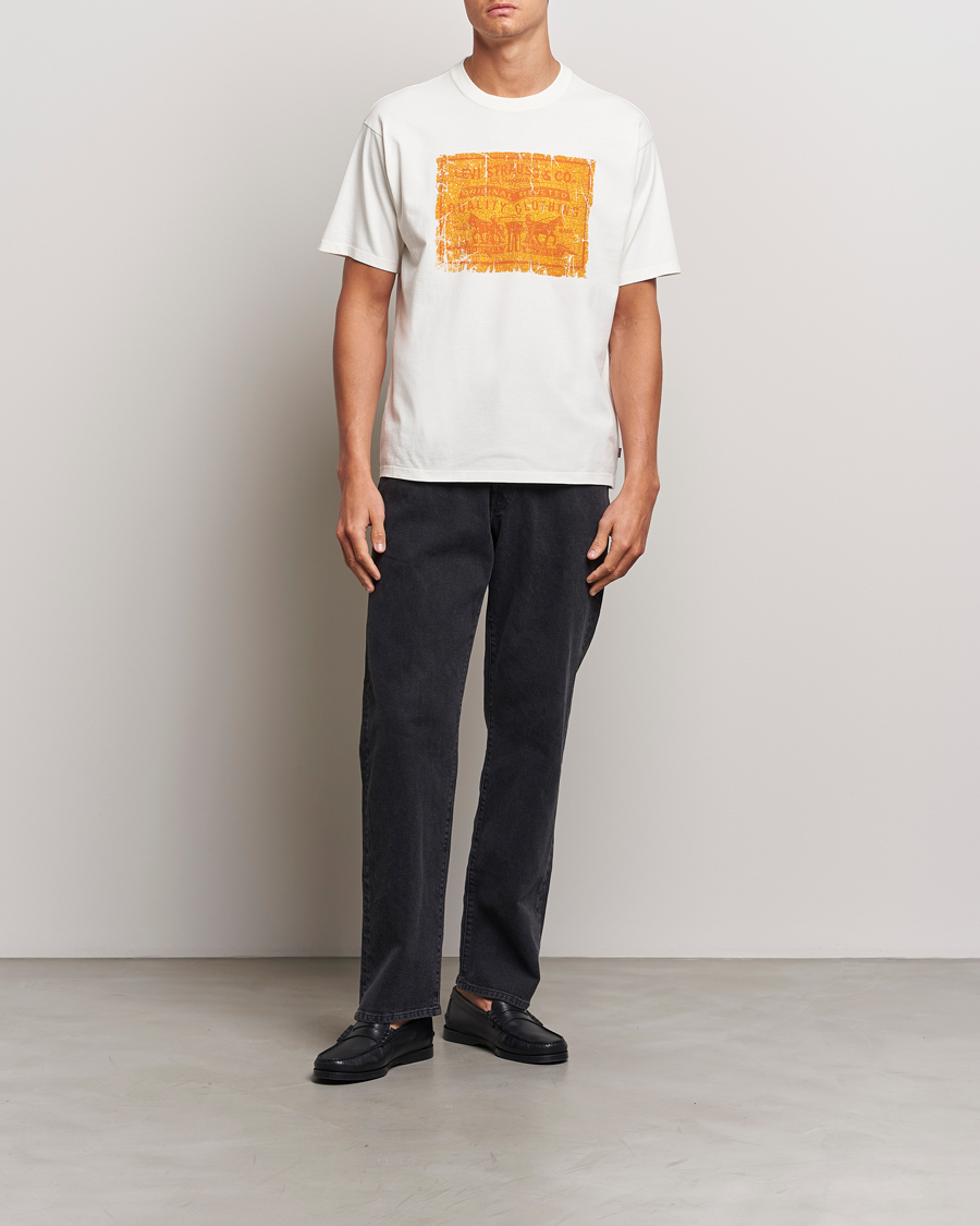Homme | T-shirts | Levi's | Vintage Fit Graphic T-Shirt Archival Egret