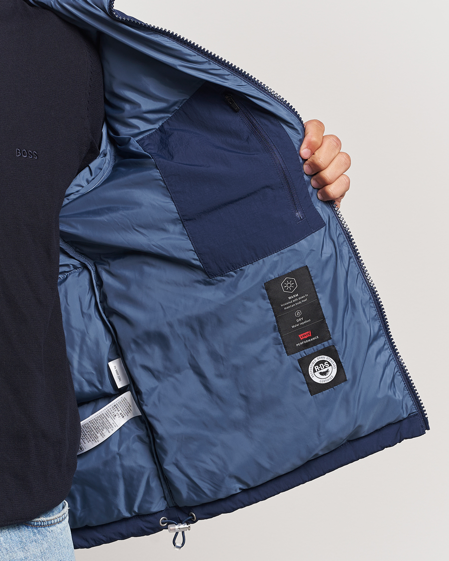 Homme | Manteaux Et Vestes | Levi's | Rockridge Short Puffer Jacket Dress Blues