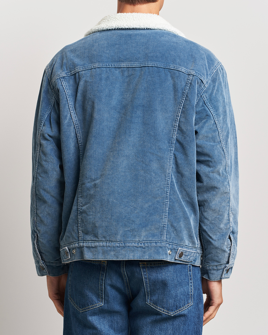 Homme | Manteaux Et Vestes | Levi's | Relaxed Fit Sherpa Trucker Blue Spring