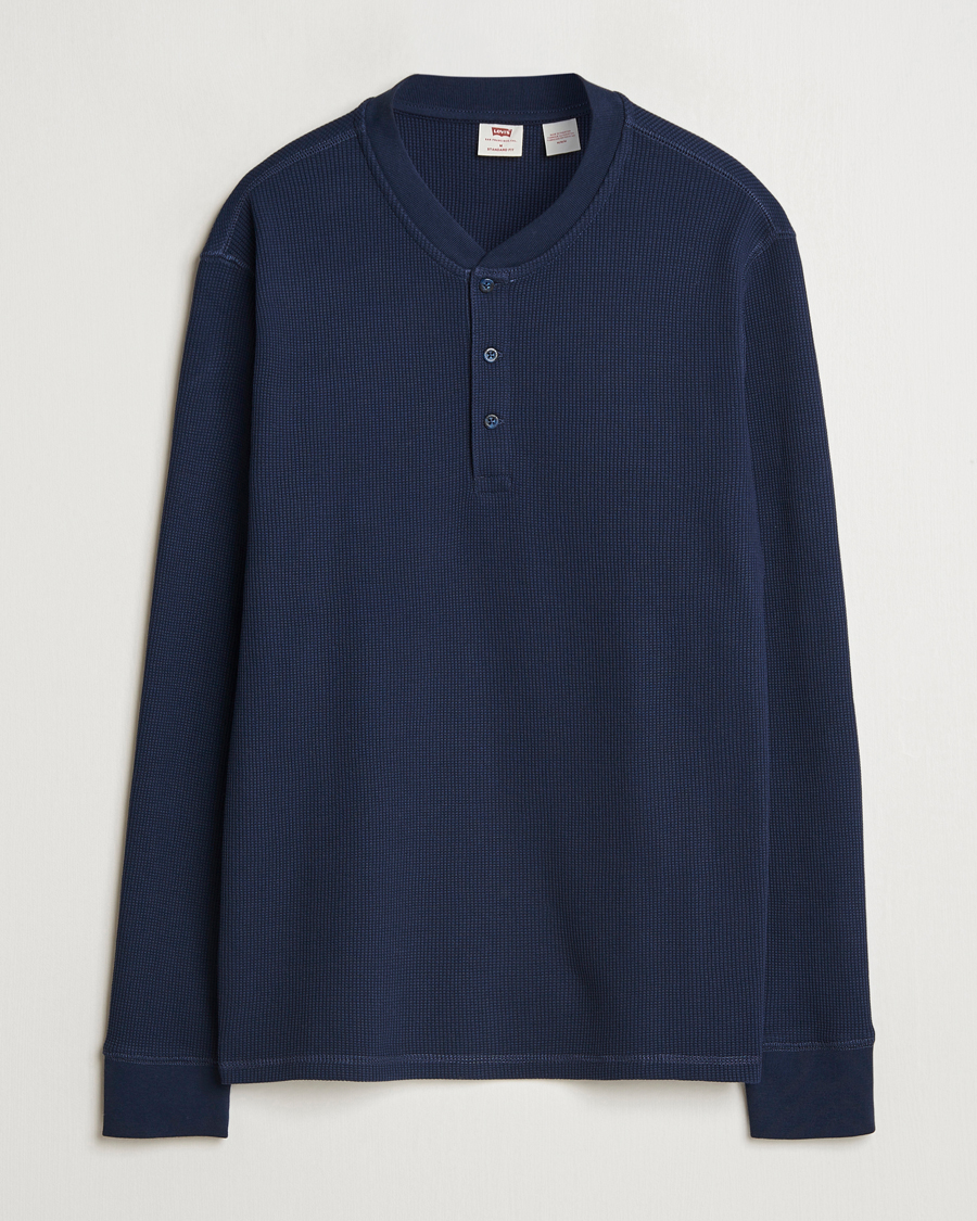 Homme | Pulls Et Tricots | Levi's | Thermal Henley Navy Blazer