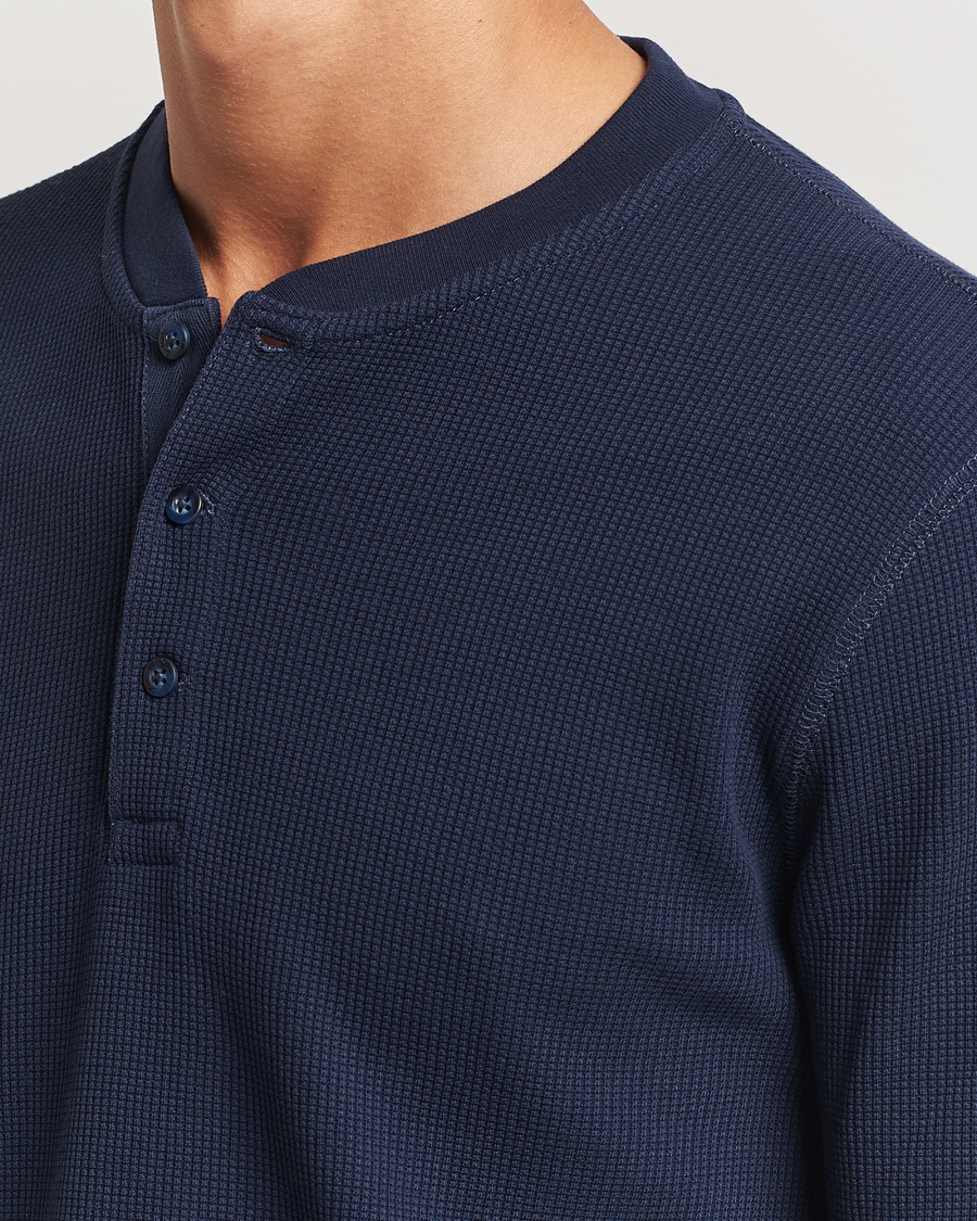 Homme | Pulls Et Tricots | Levi's | Thermal Henley Navy Blazer