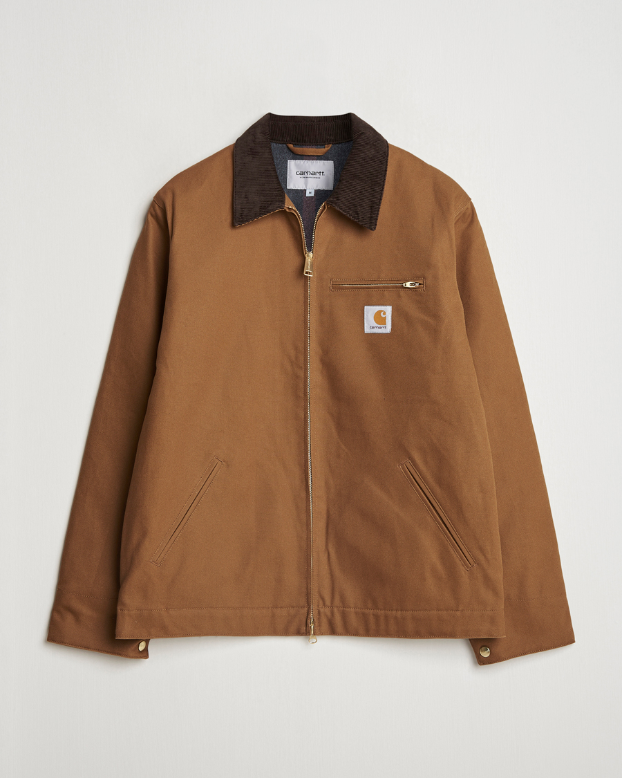 Homme | Manteaux Et Vestes | Carhartt WIP | Detroit Jacket Dearborn Canvas Hamilton Brown