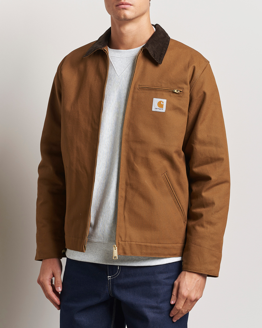 Homme | Manteaux Et Vestes | Carhartt WIP | Detroit Jacket Dearborn Canvas Hamilton Brown